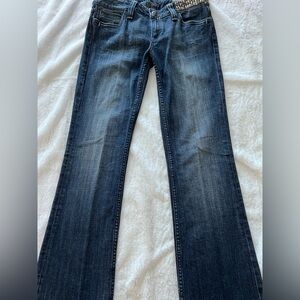 Miss Me Dark Blue Denim Jeans